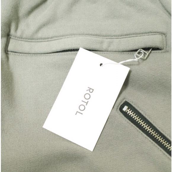 新品 ROTOL ロトル 24AW 日本製 TRANSFORM SWEAT PANTS トランスフォームスウェットパンツ R24WPEM27 2 GRAY イージー ジップ 裏毛 g21931 |  | 03