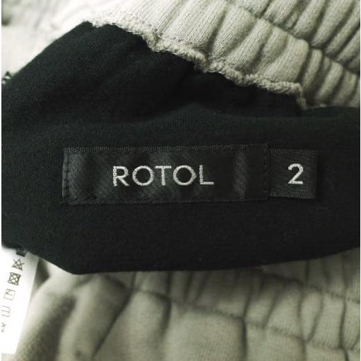 新品 ROTOL ロトル 24AW 日本製 TRANSFORM SWEAT PANTS トランスフォームスウェットパンツ R24WPEM27 2 GRAY イージー ジップ 裏毛 g21932 |  | 07