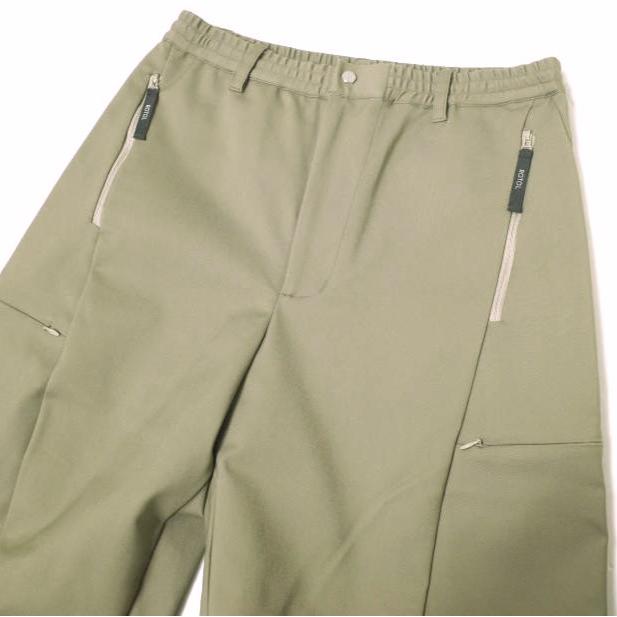 新品 ROTOL ロトル 24SS DIAMOND TECH TRACK PANTS ダイアモンドテックトラックパンツ R24SPYC03 2 OLIVE イージー ボトムス g21933 |  | 03
