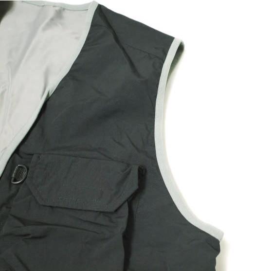 新品 Acy エイシー 24SS 2WAY UTILITY VEST リバーシブルユーティリティーベスト ACY-24SS-004 3(XL) Black ジレ MIN-NANO ミンナノ g21938 |  | 07