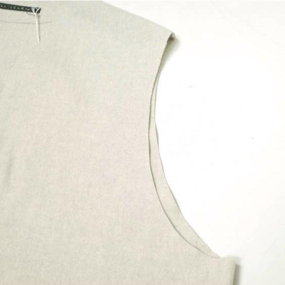 新品 my beautiful landlet マイビューティフルランドレット 24AW MELTON FABRIC ZIP VEST ウールメルトンジップベスト WM13-BS242131 1 |  | 05