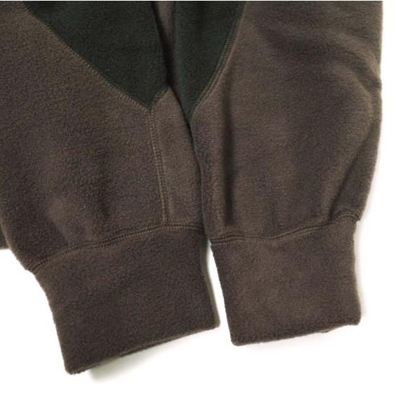 新品 OL (OUTLIERS)  オーエル 24AW SWITCHING FLEECE HALF ZIP L/S スウィッチングフリースハーフジップ OL-CT10 2 BROWN JieDa ジエダ |  | 05