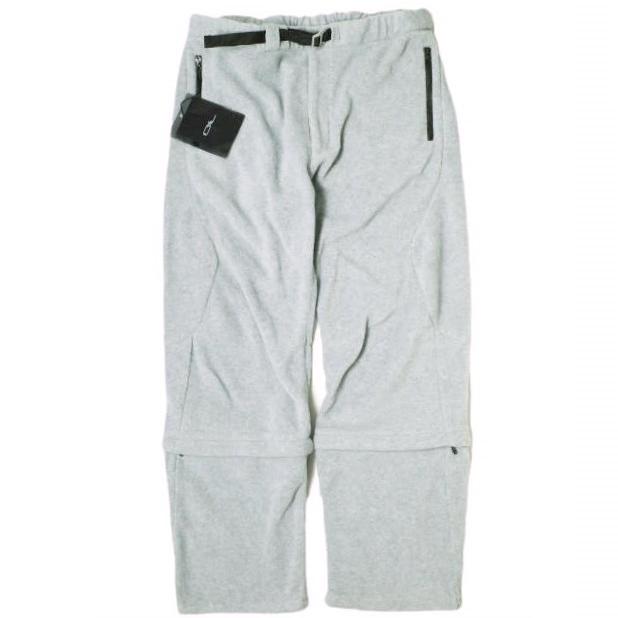 新品 OL (OUTLIERS)  オーエル 24AW 2WAY FLEECE PANTS フリースパンツ OL-PT07 2 GRAY JieDa ジエダ デタッチャブル イージー g21945 | 