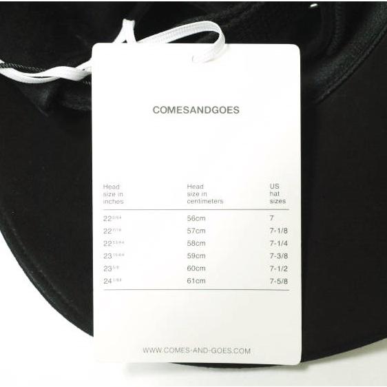 新品 COMESANDGOES カムズアンドゴーズ 日本製 SHEEP SUEDE CAP シープスエードキャップ 23954 Free BLACK 6パネル 帽子 g21949 |  | 02