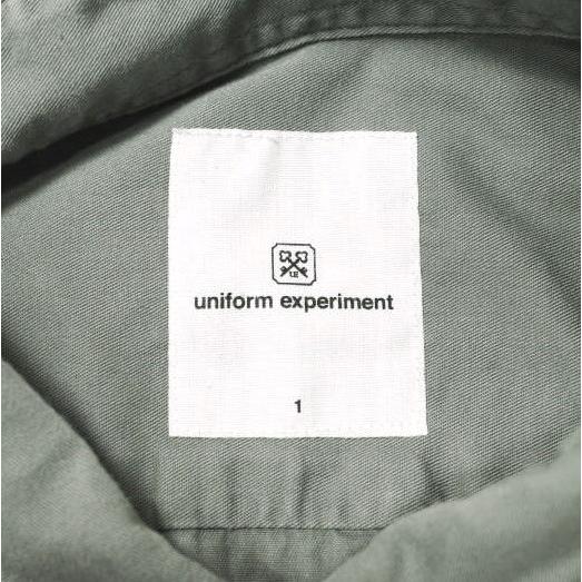 uniform experiment ユニフォームエクスペリメント 19AW GABARDINE BACK CONCEALED POCKET BIG B.D SHIRT ビッグBDシャツ UE-192014 1 GRAY |  | 03