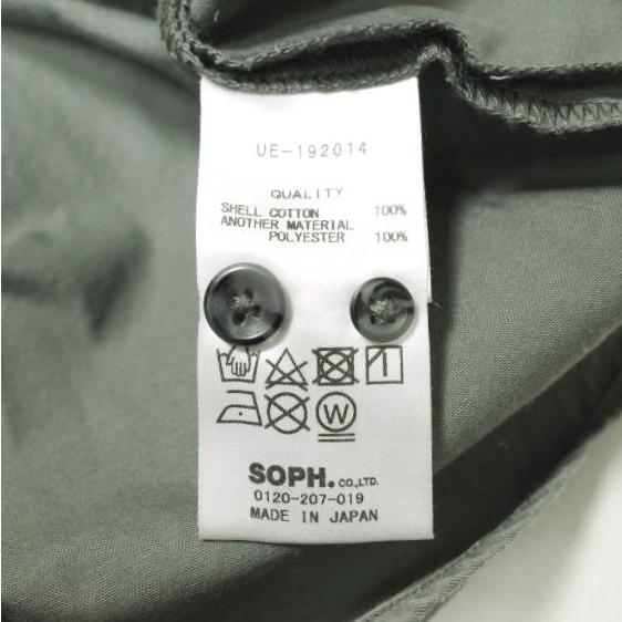 uniform experiment ユニフォームエクスペリメント 19AW GABARDINE BACK CONCEALED POCKET BIG B.D SHIRT ビッグBDシャツ UE-192014 1 GRAY |  | 07