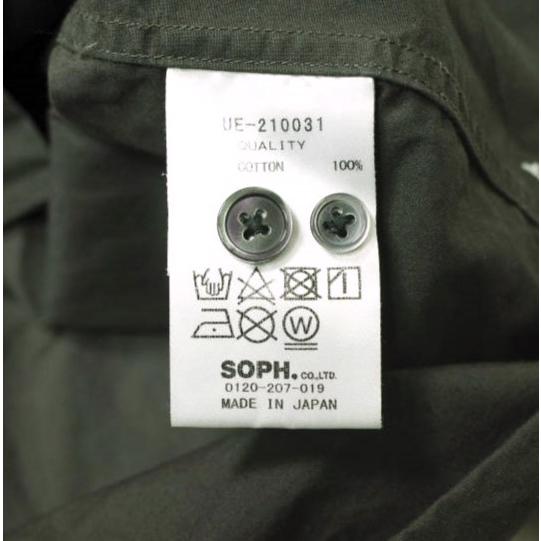 uniform experiment ユニフォームエクスペリメント 21SS DRIPPING BIG B.D SHIRT ペンキドリップビッグBDシャツ UE-210031 1 チャコール |  | 07