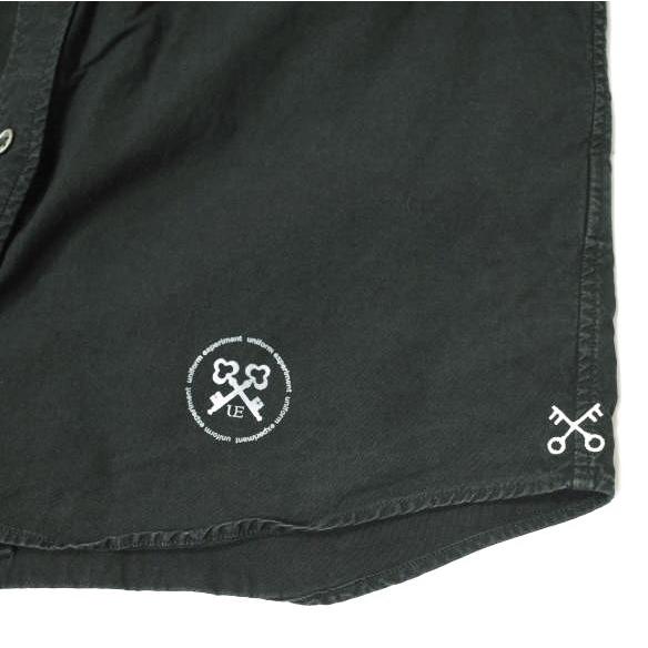 uniform experiment ユニフォームエクスペリメント 日本製 15SS NUMBERING B.D SHIRT ナンバリングBDシャツ UE-150061 1 BLACK 長袖 83 |  | 04