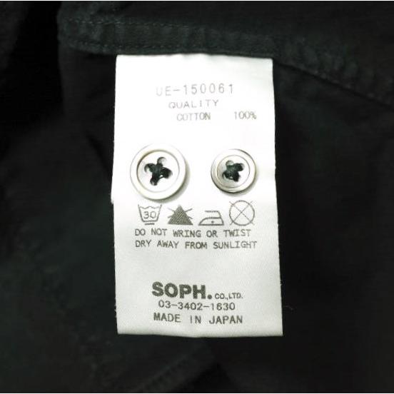 uniform experiment ユニフォームエクスペリメント 日本製 15SS NUMBERING B.D SHIRT ナンバリングBDシャツ UE-150061 1 BLACK 長袖 83 |  | 05