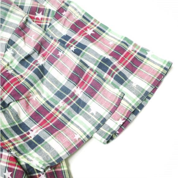 uniform experiment ユニフォームエクスペリメント STAR PLAID MIX S/S B.D SHIRT スター＆マドラスチェック半袖BDシャツ UE-100078 2 |  | 04