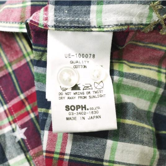 uniform experiment ユニフォームエクスペリメント STAR PLAID MIX S/S B.D SHIRT スター＆マドラスチェック半袖BDシャツ UE-100078 2 |  | 06