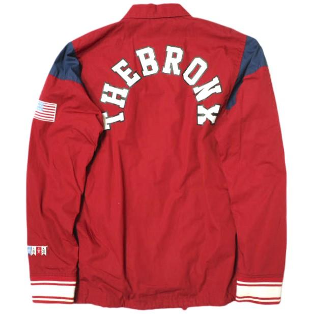 VOTE MAKE NEW CLOTHES x AMERICAN RAG CIE ボートメイクニュークローズ アメリカンラグシー コーチジャケット VT-0036ARC M RED ブルゾン |  | 01