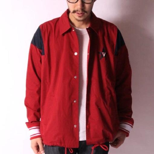 VOTE MAKE NEW CLOTHES x AMERICAN RAG CIE ボートメイクニュークローズ アメリカンラグシー コーチジャケット VT-0036ARC M RED ブルゾン |  | 02