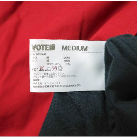 VOTE MAKE NEW CLOTHES x AMERICAN RAG CIE ボートメイクニュークローズ アメリカンラグシー コーチジャケット VT-0036ARC M RED ブルゾン |  | 08