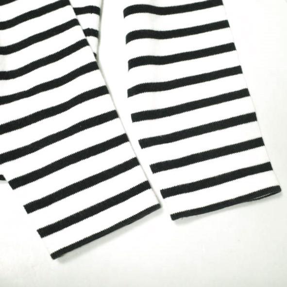 SAINT JAMES セントジェームス OUESSANT BORDER ウエッソンボーダー F/0 ブラック/ホワイト バスクシャツ ボートネックカットソー g21988 |  | 03