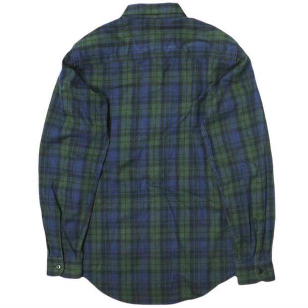 BLACK EYE PATCH ブラックアイパッチ 日本製 B EMBLEM FLANNEL SHIRTS エンブレム フランネルシャツ S ブラックウォッチ チェック g21989 |  | 01
