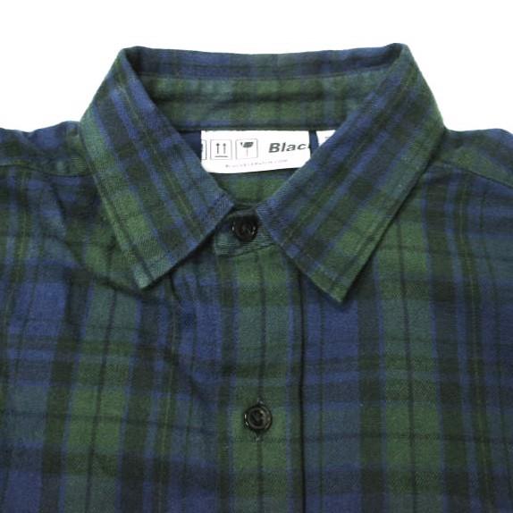 BLACK EYE PATCH ブラックアイパッチ 日本製 B EMBLEM FLANNEL SHIRTS エンブレム フランネルシャツ S ブラックウォッチ チェック g21989 |  | 03