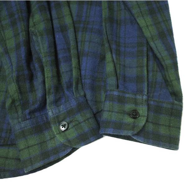 BLACK EYE PATCH ブラックアイパッチ 日本製 B EMBLEM FLANNEL SHIRTS エンブレム フランネルシャツ S ブラックウォッチ チェック g21989 |  | 04