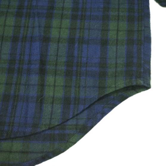 BLACK EYE PATCH ブラックアイパッチ 日本製 B EMBLEM FLANNEL SHIRTS エンブレム フランネルシャツ S ブラックウォッチ チェック g21989 |  | 05