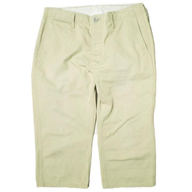 visvim ビズビム 日本製 HIGH-WATER CHINO ハイウォーターチノ クロップドパンツ L ベージュ ボトムス g22005 | 