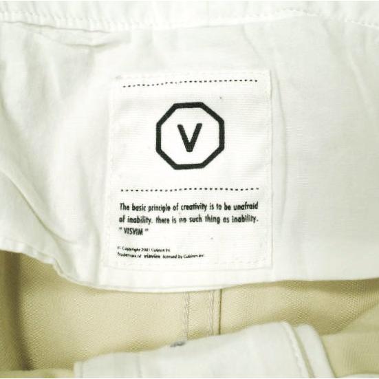 visvim ビズビム 日本製 HIGH-WATER CHINO ハイウォーターチノ クロップドパンツ L ベージュ ボトムス g22005 |  | 02