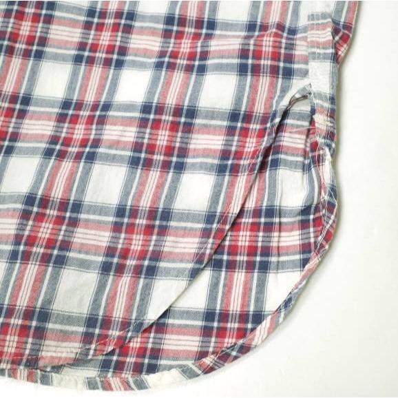 Engineered Garments エンジニアードガーメンツ アメリカ製 Work Shirt - Madras Plaid マドラスチェックワークシャツ XS Red 長袖 g22006 |  | 05