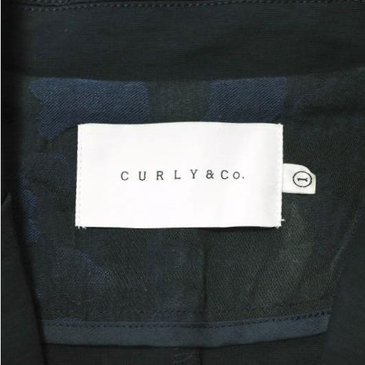 CURLY カーリー 日本製 BLEECKER JACKET コンプレッションジャージー 3Bテーラードジャケット 1(S) NAVY アウター g22019 |  | 02