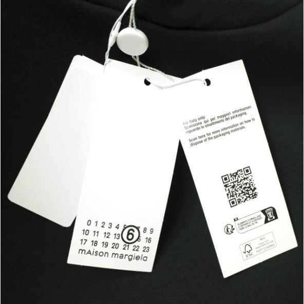 新品 MM6 メゾンマルジェラ 24SS BRUSHED SWEAT HOODIE ユニセックス