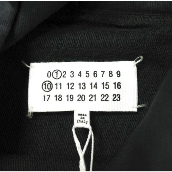 新品 Maison Margiela 1 10 メゾンマルジェラ 23SS LOGO COTTON FLEECE HOODIE ロゴ刺繍 プルオーバーパーカー S51GU0124 S 定価154,000円 |  | 04