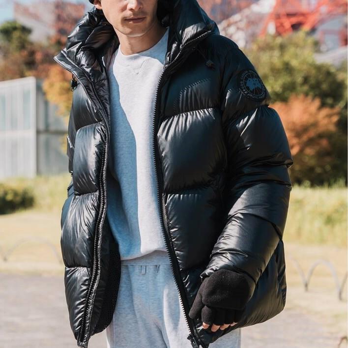 新品 CANADA GOOSE カナダグース Crofton Puffer Black Label