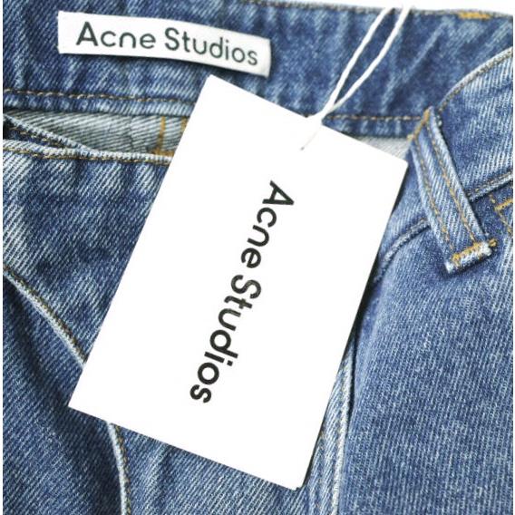 新品 Acne Studios アクネストゥディオズ 24SS DENIM BIKER TROUSERS バイカーデニムパンツ FN-MN-TROU000973 44 MID BLUE 定価183,700円 |  | 03