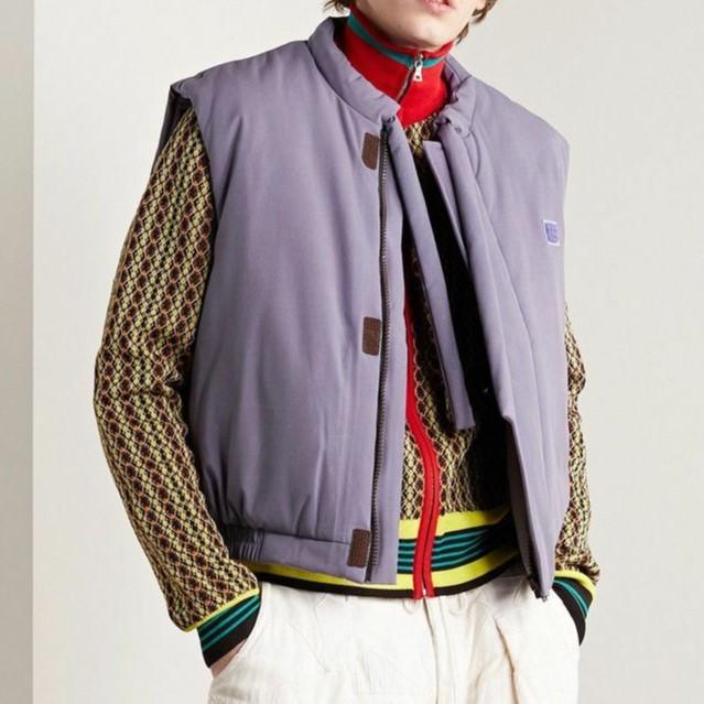 新品 Acne Studios アクネストゥディオズ Heat Reactive Gilet Jacket フェイスパッチ パデッドベスト FA-UX-OUTW000101 L 定価59,400円 |  | 02