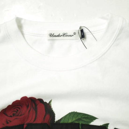新品 UNDERCOVER アンダーカバー 23AW 日本製 S/S DESTROY ROSE TEE デストロイローズTシャツ UC2C3802 3 WHITE 半袖 薔薇 定価22,000円 |  | 04