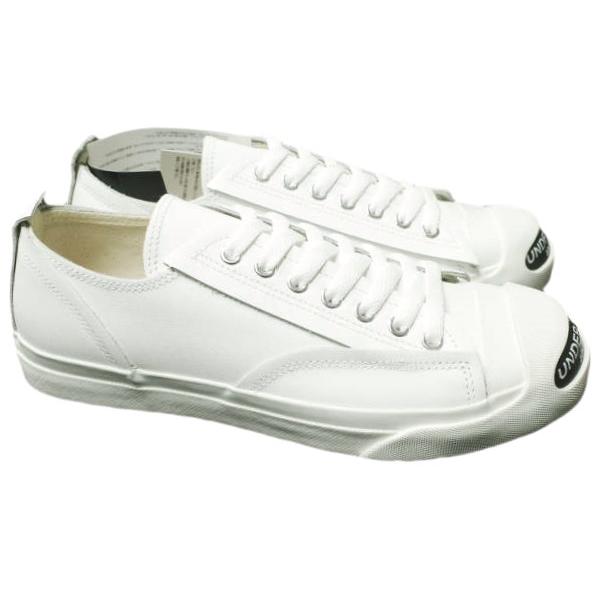 UNDERCOVER ホワイトレザースニーカー　M26.0 2024年限定 ファッション UNDERCOVER ホワイトレザースニーカー