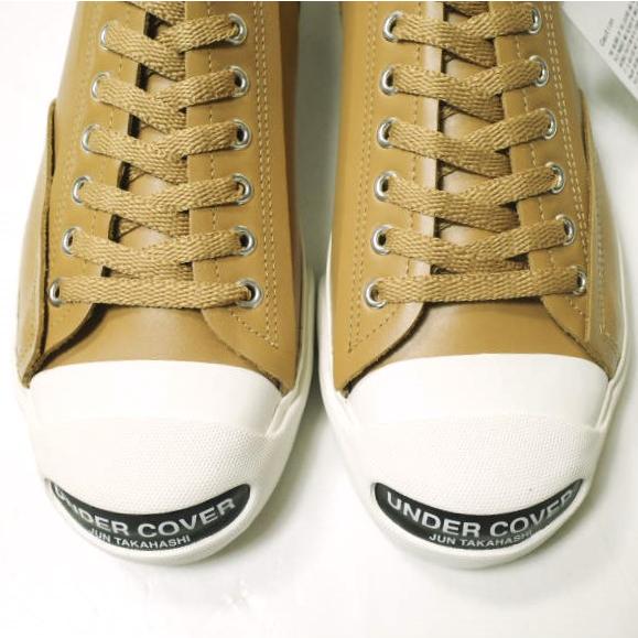 新品 UNDERCOVER アンダーカバー 24AW TOE LOGO LEATHER SNEAKERS