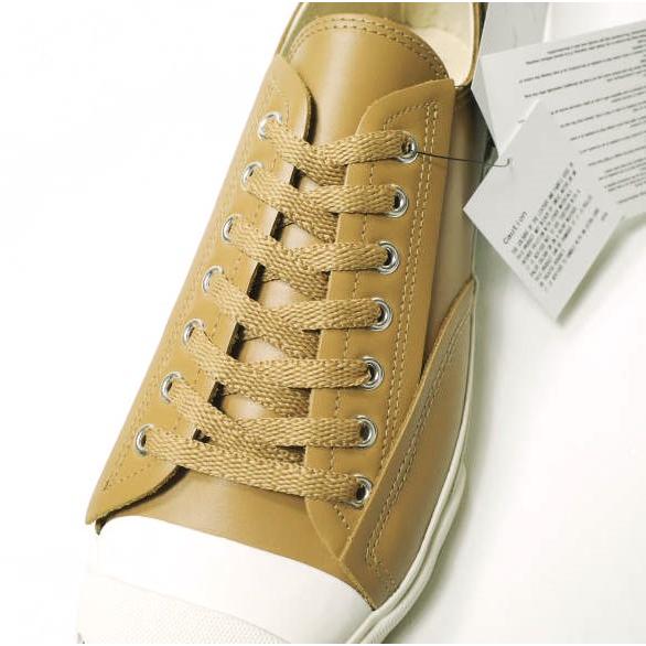 新品 UNDERCOVER アンダーカバー 24AW TOE LOGO LEATHER SNEAKERS 