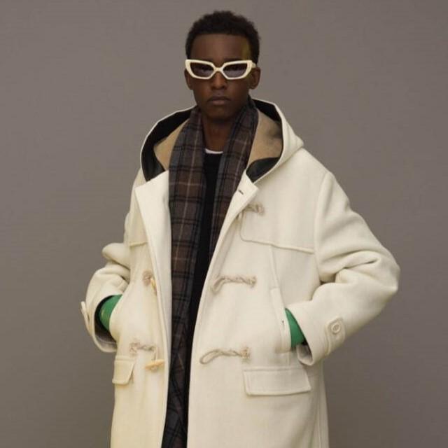 新品 UNDERCOVER アンダーカバー 23AW 日本製 スクエアフレーム サングラス UC1C4E01 IVORY/DARK GREEN 定価60,500円 眼鏡 メガネ g22075 |  | 02