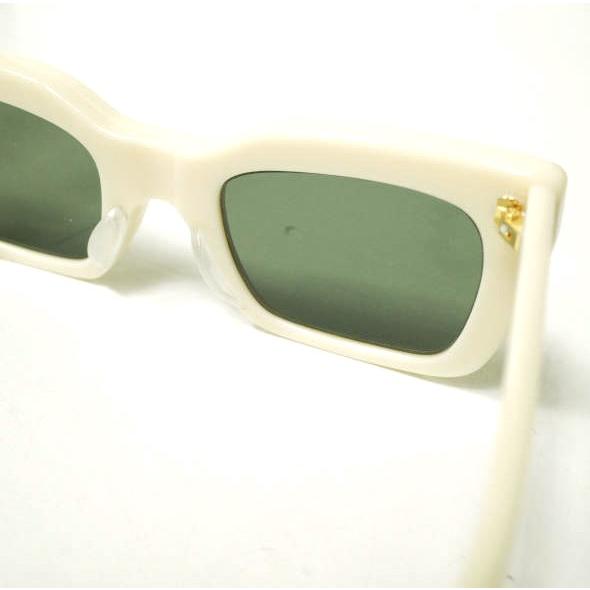 新品 UNDERCOVER アンダーカバー 23AW 日本製 スクエアフレーム サングラス UC1C4E01 IVORY/DARK GREEN 定価60,500円 眼鏡 メガネ g22075 |  | 06