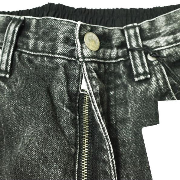 stein 24SS CHEMICAL BLEACHED DENIM JEANS