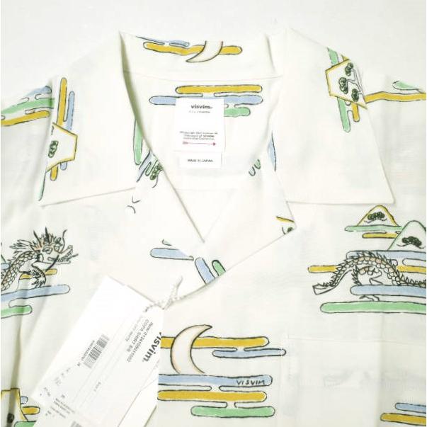 新品 visvim ビズビム 24SS COPA SHIRT S/S レーヨンオープンカラーシャツ 0124105011002 3 Off White 半袖 アロハシャツ 定価71,500円 |  | 04