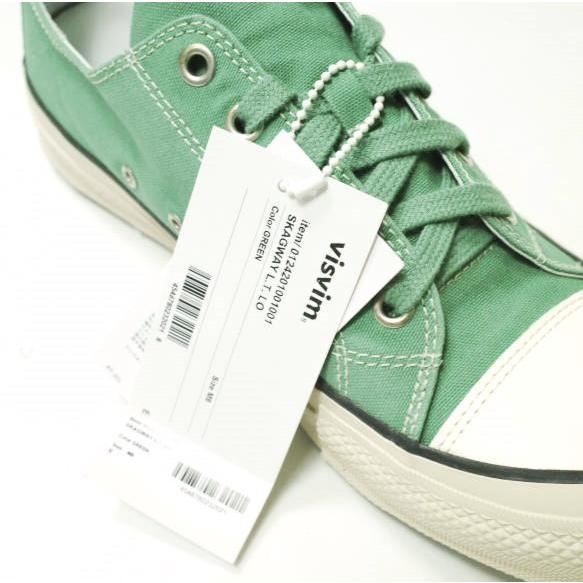 新品 visvim ビズビム 24AW SKAGWAY L.T. LO スカグウェイ 0124201001001 M8.5(26.5cm) GREEN ヴィズヴィム 定価91,300円 スニーカー |  | 06