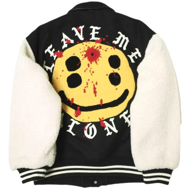 新品 SAINT MICHAEL x Cactus Plant Flea Market セントマイケル カクタス 24AW CP_VARSITY JKT / LMA スタジャン SM-YS1-0000-C08 M BLACK |  | 01