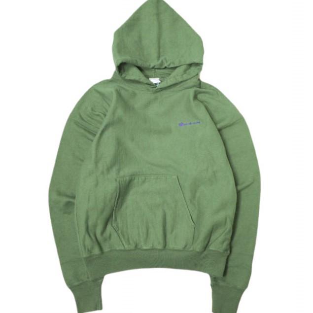 新品 SAINT MICHAEL セントマイケル 23AW HOODIE / LOGO ロゴ刺繍スウェットプルオーバーパーカー SM-A23-0000-029 XL GREEN SAINT Mxxxxxx | 