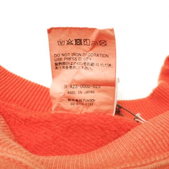 新品 SAINT MICHAEL セントマイケル 23AW 日本製 CRW N SWT / クルー