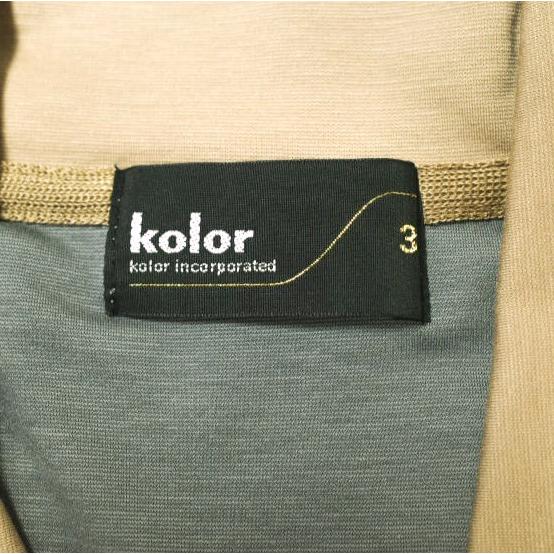 新品 kolor カラー 24SS 日本製 ライトポンチポロシャツ 24SCM-T04202 3 BEIGE 半袖 POLO SHIRTS 定価48,400円 トップス g22139 |  | 03