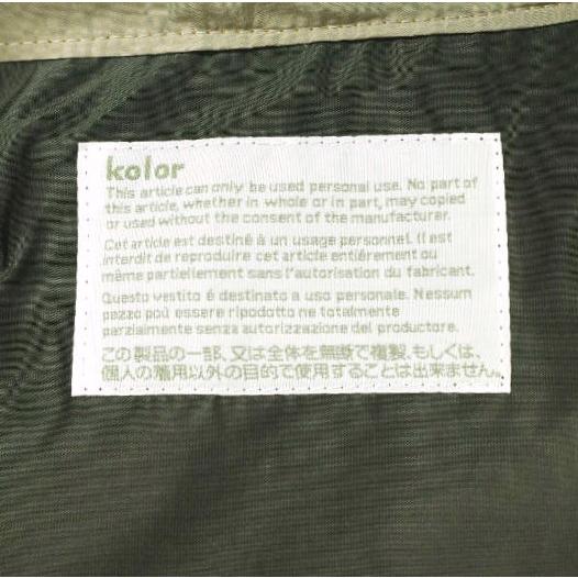 新品 kolor カラー 24SS 日本製 ナイロンスタンドカラーコート 24SCM-C08118 3 BEIGE 定価148,500円 アウター g22141 |  | 08