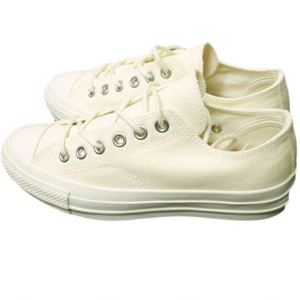新品 CONVERSE ADDICT コンバースアディクト CHUCK TAYLOR CANVAS OX チャックテイラー キャンバス オックス 1AD250 US6(24.5cm) OFF WHITE |  | 01
