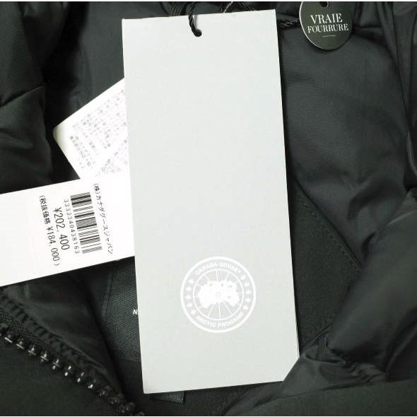 新品 CANADA GOOSE カナダグース LABRADOR BOMBER ラブラドール ボンバー 7967JL S BLACK 定価202,400円 ファー付き ダウンジャケット |  | 03