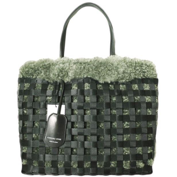 新品 HYKE x CHACOLI ハイク チャコリ 別注 日本製 BASKET MEDIUM SIZE