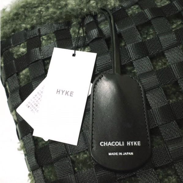 新品 HYKE x CHACOLI ハイク チャコリ 別注 日本製 BASKET MEDIUM SIZE
